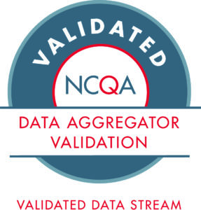 NCQA Data Aggregation Validation Validated Data Stream badge